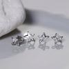 Pendientes de circonita con forma de estrella Super Flash para mujer 2023, nuevos y elegantes pendientes de diseño de nicho de alta calidad, pendientes personalizados de moda.