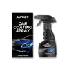 Autogo Spray de Recubrimiento Agente de Recubrimiento para Pintura de Coche Impermeable Anti-Suciedad Brillo Mantenimiento Productos para el Cuidado de la Pintura del Coche