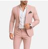 Conjunto de Terno Estampado Digital de Dois Botões, Blazer Personalizado de Duas Peças, Terno Masculino, Atacado de Fábrica