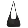 Bolsa de Ombro Casual Resistente à Água Estilo Relaxado, Bolsa Transversal Artística Xadrez Simples de Grande Capacidade, Bolsa Bolinho Versátil da Moda