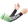 Manga de hielo deportiva protección solar manga para montar bufanda de verano transpirable seda de hielo máscara protección solar estampado manga para brazo de hombre
