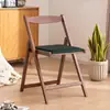 Silla Plegable 100% Madera Maciza Shuanghe Furniture, No Requiere Instalación, Silla de Comedor de Madera de Haya, Silla de Ocio para Mesa de Comedor, Silla de Camping para Exteriores