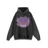 Estilo americano High Street Cartoon Impressão Direta Lavagem Antiga Água Suéter Com Capuz Moda Nacional Masculina e Feminina Solta Moletom com Capuz de Manga Longa