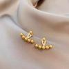 Pendientes Coreanos Simples y Compactos para Mujer, Pendientes de Lazo de Moda y Elegantes, Nuevo Estilo 2022