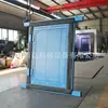 Puertas de Aire de PVC Ignífugo para Minería Túnel de Mina de Carbón Enclavables Anti-pellizco Control Neumático Controlado Electrónicamente Fabricante de Puertas de Aire