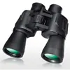 Binoculares de Visión Nocturna de Alta Magnificación y Alta Definición para Baja Luminosidad con Lentes de Gran Diámetro 20x50 para Uso Manual al Aire Libre y Montañismo