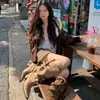 Botas altas de mujer de cintura alta, nuevo estilo otoño e invierno 2026, botas de montar de moda hasta la rodilla, botas de tacón grueso de gamuza adelgazantes