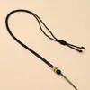 Cordón Sencillo para Collar Adecuado para Usar Joyería Dorada, Cordón para Colgante DIY, Correa de Cuello Trenzada Semi-Terminada, Ajustable