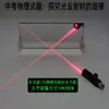 Explorando as Regras da Reflexão da Luz durante Experimentos Físicos para o Exame de Admissão ao Ensino Médio: Reflexão da Luz, Espelhos Planos e Suportes, Laser