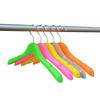 Cabide de Plástico Infantil, Suporte Colorido para Roupas Infantis, Porta-Calças, Clipe para Calças, Pendurar Roupas, Fosco, Antiderrapante, Suporte para Bebê sem Marcas