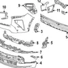 Adecuado para Panel de Recorte Inferior del Parachoques Delantero de Chevrolet Traverse 24-25 26528246