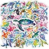 56 hojas Abastecimiento Directo Transfronterizo Estilo Acuarela Tortuga Marina Decorativos Pegatinas de PP para Diario Cuaderno Funda de Teléfono Computadora Pegatinas Impermeables