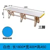 Banco Longo de Plástico ABS para Piscina, Academia, Banheiro, Vestiário, à Prova de Umidade, Espessado, Design Simples, Banco para Trocar de Sapato