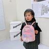 Mochila infantil do jardim de infância mini pu Princesa lantejoulas mochila de ombro saco de acessórios infantis saco de escola dos desenhos animados atacado