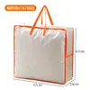 Bolsa Gruesa para Guardar Edredones a Prueba de Polvo y Humedad Organizador de Ropa para Armario Bolsa Totalmente Transparente para Dormitorio Edredón de Algodón Bolsa para Empacar y Mover