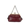 Bolsa Feminina 2023 Verão Nova Bolsa de Clipe Bolsa Concha Bolsa de Ombro Transversal Bolsa Pequena Coreana Versátil Bolsa Feminina Tendência