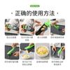 Gadget de Cocina Amazon Transfronterizo Prensa de Ajo Manual Prensa Casera Empacador de Ajo para Puré de Papa Acero Inoxidable Empacador de Ajo