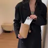 Pingente Versátil e Artístico de Bola Redonda Pequena, Bolsa Transversal para Celular Super Popular, Mini Bolsa Fofa de Couro Macio para Mulheres