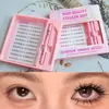 Pestañas postizas de moda para comercio exterior transfronterizo, pestañas inferiores gruesas estilo ojo de gato, set con pegamento, pestañas inferiores fáciles de usar adecuadas para maquillaje diario