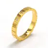 Anillo de Acero Titanio Incrustado con Diamantes Cuadrados Simple Ins de Nueva Europa y América Transfronterizo Pulsera de Moda Versátil Personalizada para Mujer