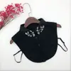 Otoño e Invierno Nuevo Ruili Hecho a Mano con Cuentas Cuello Falso para Mujer Combinación Total Tendencia de Moda Cuello Interior para Mujer Accesorios Directos de Fábrica