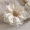 Elástico de Cabelo Estilo Relaxado, Acessório de Cabelo Grande Estilo Coreano, Prendedor de Cabelo de Luxo para Meninas, Corda de Cabelo, Elástico de Cabelo, Acessório de Cabelo