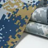Tecido para Roupa de Trabalho Gabardine 100% Poliéster Tingido Uniforme Jaqueta de Uniforme de Treinamento Militar Roupas Tecido de Toalha de Mesa Estampado Camuflado Jaqueta