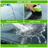 Producto Popular Transfronterizo Debedi Removedor de Película de Aceite para Vidrio Anticongelante para Coche para Parabrisas Delantero y Ventanas Laterales, Potente y Efectivo