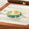 Colección de Anillos Multiestilo, Estilo Chino Nuevo Vintage, Anillos Estilo Ins, Varios Diseños Mixtos, Compra al por Mayor, Suministro Directo desde la Fuente