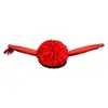 Decoração de Carro de Casamento com Grandes Flores de Hortênsia Vermelhas, Veículo Principal do Carro de Casamento, Frota de Carros de Casamento, Conjunto de Arranjo Floral, Entrega de Carro Novo
