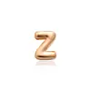 Transfronterizo nuevo 26 letras inglesas costura lindo colgante personalidad DIY gratis con collar creativo DZK