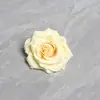 Cabeça de Flor Rosa Simulada Flor Falsa Grampo de Cabelo Acabado Material de Flor de Seda Artesanal DIY Acessórios de Decoração para Guirlanda de Casamento