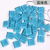 1kg 1cm Cristal DIY Mosaico Ladrilho Mancha Material de Partículas Pequenas Pintura Manual Infantil Pai-Filho