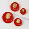 Insignia Broche Pin Metálico Engrosado Insignia Conmemorativa Regalo Redonda Insignia Metálica al por Mayor Broche con Logo
