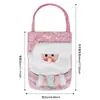 Nueva Bolsa de Regalo Navideña de Dibujos Animados Bolso de Mano Nochebuena Bolsa de Regalo de Manzana y Dulces Bolsa de Regalo Linda para Niños