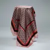 Bufanda Cuadrada Grande de Seda Sintética de Nuevo Estilo para Mujer, Versátil para Primavera y Otoño, Protección Multifuncional para el Cuello, Chal de Protección Solar, Pañuelo para la Cabeza