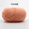 Hilo de Algodón de Leche de 4 Hebras para Muñeca, Grosor Medio, Hecho a Mano, DIY, Bufanda Tejida, Bola de Lana, Gancho, Zapatillas de Algodón, Bolsa de Materiales