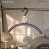 Perchero divertido con forma de Daruma, para uso doméstico, antideslizante, a prueba de viento, percha de plástico, gancho de almacenamiento multifuncional, artículo de decoración para el hogar