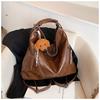 Bolsa Tote Casual Transfronteriza para Mujer, Gran Capacidad, Nuevo Bolso Tres Vías Vintage 2026, Hombro Único, Cruzado y Mochila