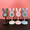 Soporte perezoso creativo de conejo para teléfono móvil, escritorio, tableta, artefacto para jugar y ver, ajustable, lindo, hogar, ajustable, selfie