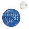 Broche NFL Equipo de Fútbol Americano Broche Rayo Marrón Dallas Denim Steelers Broche en stock