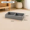 Serie de cajas de almacenamiento para ropa interior y ropa, tela no tejida, cajas organizadoras multitaladro, contenedores de almacenamiento para armario de dormitorio