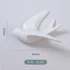 Estilo Escandinavo Colgante de Pared Sala de Estar Tienda de Té con Leche Decoración Suave Decoración de Pared Colgante Fondo de Pared Decoración Colgante de Pájaro 3D