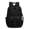 Mochila para hombre y mujer, mochila deportiva casual, para viajes, para ir al trabajo, multifuncional, gran capacidad, texturizada, color liso, mochila escolar para estudiantes