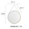 Luz Nórdica Luxo Minimalista Design Geométrico Latão Dourado Espelho Hexagonal Espelho de Banheiro Espelho de Entrada Espelho de Maquiagem
