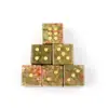 Dados de Amatista Natural, Ágata Acuática, Dados de Ojo de Tigre, Adornos para Juego de Dados de Piedra Semipreciosa, Nuevos Productos Transfronterizos