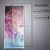 Para Samsung Note10 Vidro Temperado Curvo 3D Dobra a Quente Película de Tela Cheia Note10 pro Película de Vidro Temperado de Tela Cheia