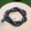 Cuentas Sueltas de Piedra Natural 4*7 Cuentas Espaciadoras en Forma de Píldora Cuentas para Pulsera DIY Venta al por Mayor Piedras Preciosas Múltiples Raíz de Bodhi Cuentas de Ábaco de Corte Recto