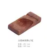 Soporte para palillos estilo japonés, soporte para palillos retro para el hogar, soporte para palillos de personalidad creativa, hoja, lingote, soporte para palillos