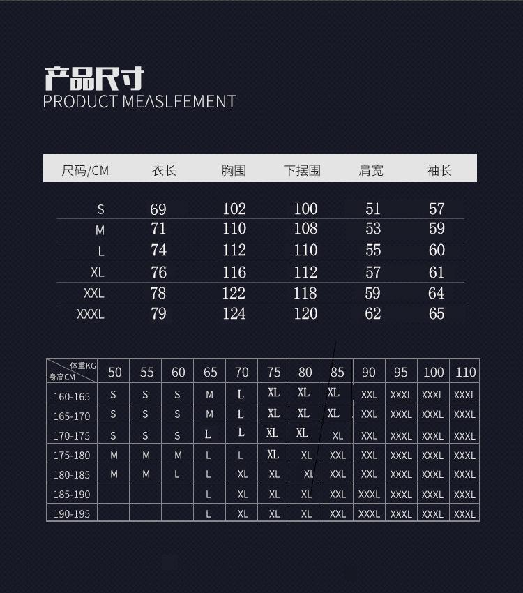 尺码表66